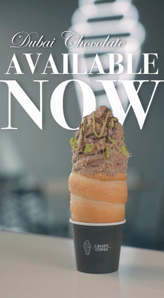 Crispy Cones Ad